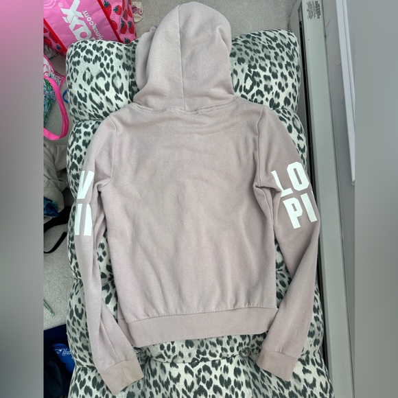 Victoria's Secret PINK Mauve Zip Up Hoodie Size M - Picture 7 of 7